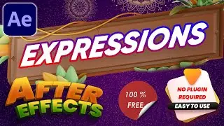 Expressions After Effects Animation Tutorial NO PLUGINS | gfxunlimit.com | How to Expressions TEXT