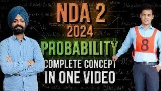 Probability one shot for NDA By Sandeep Sir | cds journey | NDA journey