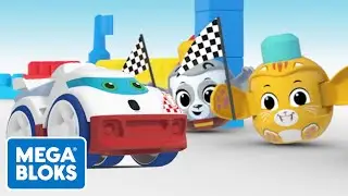 Mega Bloks™ - Racing Around the Track | 1 hour | Cartoons For Kids | Fisher-Price