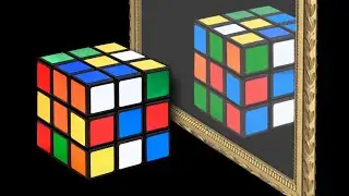 How Hard is it to Solve a Rubik's Cube in the Mirror?