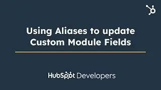 Using Aliases to update Custom Module Fields