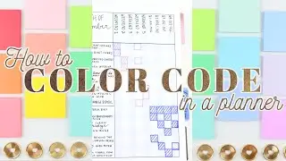 📒 Ideas for How to Use Color Coding in Your Planner | Happy Planner | Color Code