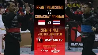 SURACHAT POHMAH V IRFAN TRILADSONO | 2019 PENCAK SILAT BELGIUM OPEN