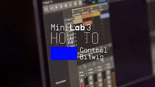 MiniLab 3 | How To Control Bitwig