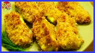 Запечённые кабачки с соусом из семян тыквы..Просто, очень вкусно, недорого!