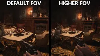 Resident Evil Village - Higher FOV mod