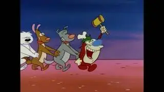 Ren & Stimpy - The Ceremonial Conga Henie Sniffing Dance