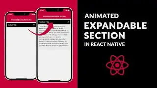 React Native Expandable View #reactnative #ui