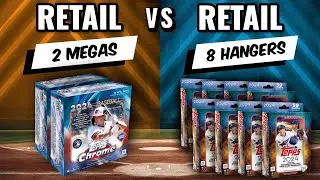 🚨2025 STARTS WITH A BANG!!!!🚨 2024 TOPPS CHROME UPDATE MEGAS VS UPDATE HANGERS