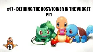 Host/Joiner Widget Setup Pt1 -  #17 Multiplayer Pokeclone UE5.2 Tutorial