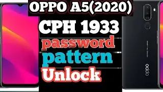 Oppo A5 2020 (CPH1933) Password Unlock 2023( EasyJTAG Tool)