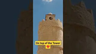 Kids' Adventure at the Top of the Ribat Tower in Monastir, Tunisia