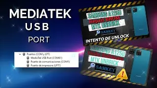 Mediatek USB Port  Se Conecta y Desconecta ⚙️Repair Boot⚙️🔬