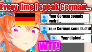 Kiara Notices That People Say This Every Time She Speaks German【Hololive EN】