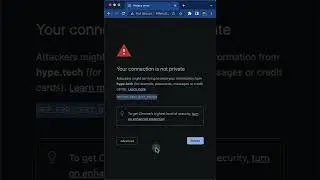 How to Fix Your Connection is Not Private Error in Chrome?