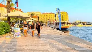 Walking tour - Sibenik 4k, Croatia - HDR