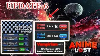 Anime Lost Simulator - New Update 6 & Free 9000 Gems & Upgrades & Blacksmith & New Codes