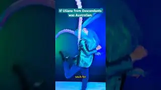 If Uliana from Descendants was AUSTRALIAN #shorts #descendants #uliana #aussie #australian