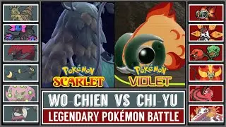 NEW LEGENDARY POKÉMON BATTLE! Wo-Chien vs Chi-Yu  [Pokémon Scarlet & Violet]