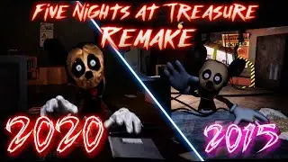 Five Nights at Treasure Island vs Five Nights at Treasure Island REMAKE JUMPSCARES (2020)