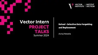 Reload - Selective Data Forgetting and Replacement - Vector Intern Talks