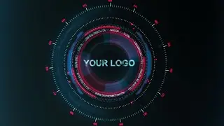 Hi-Tech HUD Logo Reveal Customization - After Effects Tutorial