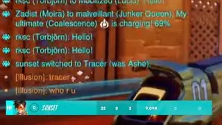 "tracer, who r u"