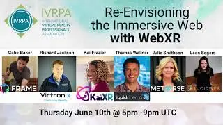 WebXR, The Immersive Web and the Metaverse ~ Gabe Baker/FrameVR