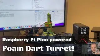 Python Powered Robotics: Foam Dart Turret With Sound Effects using the Yukon