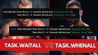 Decoding Task.WaitAll And Task.WhenAll In C#