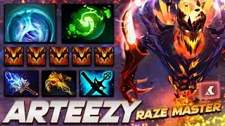 Arteezy Shadow Fiend - RAZE LORD - Dota 2 Pro Gameplay [Watch & Learn]