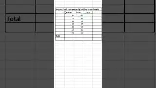 Autosum in excel | 