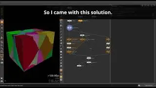 Houdini | Boolean fracture with consistent name (hip)