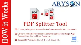 Split Large PDF File into Multiple PDF Files by #1 PDF Splitter