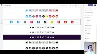 Google Sites Social Links Widget - How to Add Quick Icons to Social Media Profiles