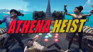 BACK TO BACK DOUBLE ATHENA HEISTS (Sea Of Thieves PVP Stream Highlights)