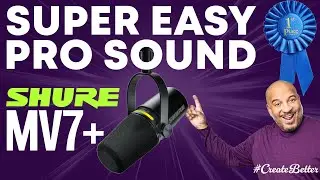 Shure MV7+: Simplicity Meets Studio-Quality Sound