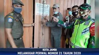 BERSAMA MELAWAN VIRUS CORONA, TAK IKUTI ATURAN, PANTI PIJAT PESONA DISEGEL
