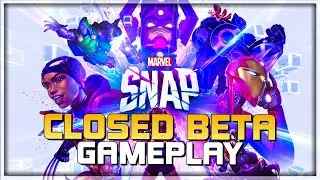 MARVEL SNAP Tutorial Gameplay - Closed Beta CBT - Digital CCG - F2P - Android/iOS/PC