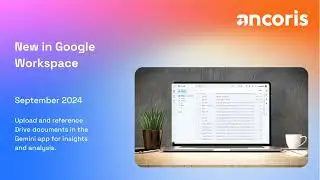 Upload and reference Drive documents in the Gemini app for insights and analysis