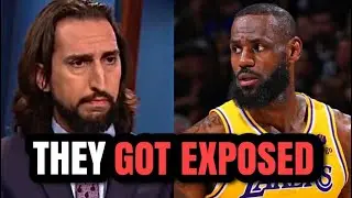 Nick Wright GETS EXPOSED TRYING TO PROTECT LEBRON