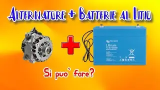 Collegare l'alternatore direttamente alle batterie al litio. Si può fare?