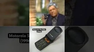 Motorola StarTAC: The World’s First Flip Phone 📞 #nostalgia #90s #90skids #nostalgic #shorts