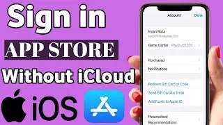 How To Sign in App Store Without icloud || How to download apps without icloud || App Store