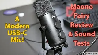 MAONO Fairy  AU-903 Review - Rejoice a USB-C Mic That Works With Smartphones!