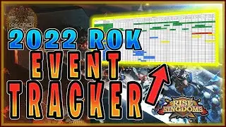 RoK Event Tracker Spreadsheet - MTG? Zenith? Egg Event? Dig Event? - All here!