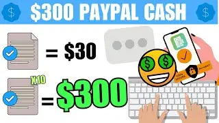 Earn $300+ In PAYPAL CASH Per Hour By TYPING! | Make Money Online 2024