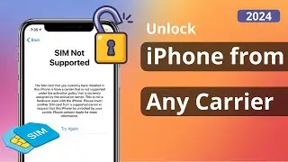 How to Unlock iPhone from Any Carrier | Remove SIM Lock iPhone 2024