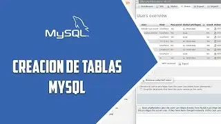 MYSQL – Creacion de tablas  - Video 24