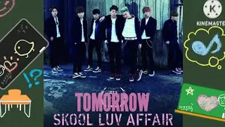 방탄소년단 (BTS) - SKOOL LUV AFFAIR - TOMORROW lyrics video